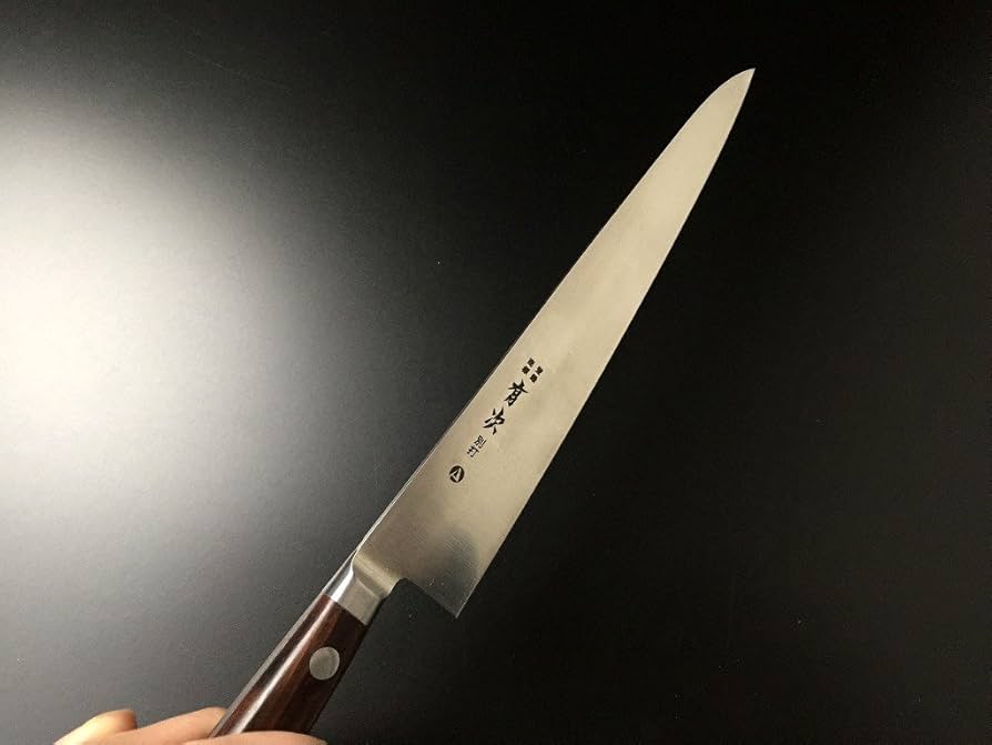 最終お値下げ　有次　京都　平常一品　ペティナイフ 桐材鞘付き　手研ぎ済み　名入り 最終お値下げ 有次 京都 平常一品 ペティナイフ 桐材鞘付き 手